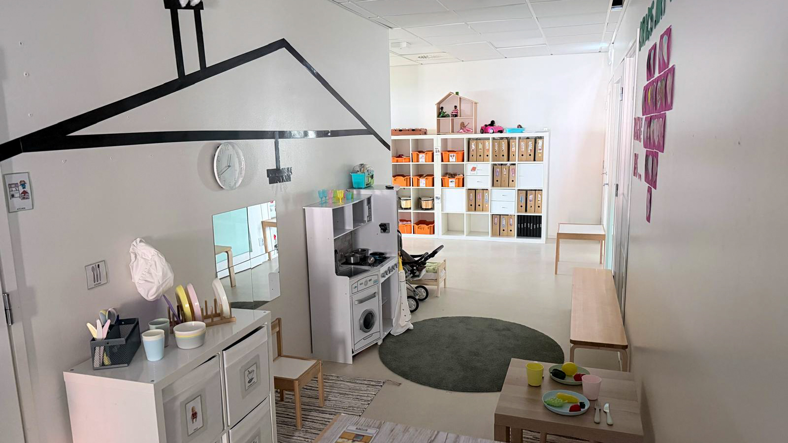Kitchen play area at Sunshine Seaside