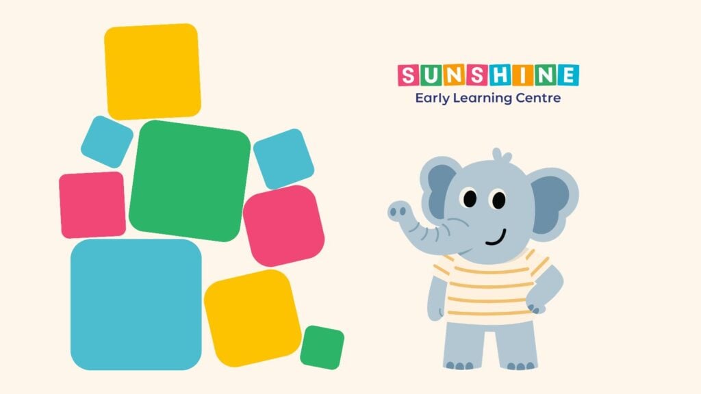 Sunshine Early Learning Centre's new visual brand elements